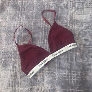 Calvin Klein Triangle Bralette